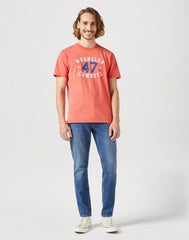 Męskie Spodnie Jeansowe Wrangler River Seeing Double 112352672