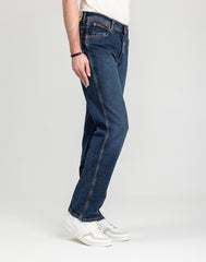 Męskie Spodnie Wrangler Texas Blue Blast 112338739