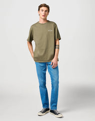 Meskie Spodnie Jeansowe Wrangler Texas Slim Glacier 112364830