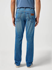 MESKIE SPODNIE WRANGLER TEXAS SLIM HERITAGE HAZE 112362473