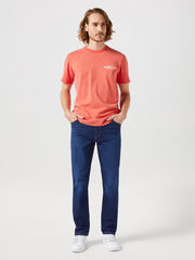 Męskie Spodnie Jeansowe Wrangler Texas Slim Night Shade 112350865