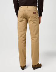 Spodnie Materiałowe Męskie Wrangler Texas Tigers Eye 112371695