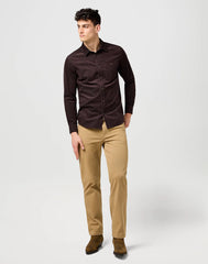 Spodnie Materiałowe Męskie Wrangler Texas Tigers Eye 112371695