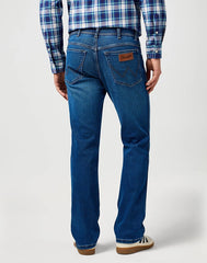 Męskie Spodnie Jeansowe Wrangler Texas Verdant Tone 112364455