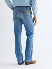 Męskie Spodnie Wrangler Wrancher Harbor Blue 112377838