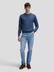 MĘSKIE SWETER LEE CLEAN RAGLAN SWEATER ACADEMY BLUE 112376921