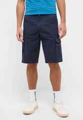 Męskie Szorty Cargo Mustang Houston Cargo Shorts Navy Blazer 1016460 5324