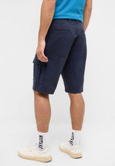 Męskie Szorty Cargo Mustang Houston Cargo Shorts Navy Blazer 1016460 5324