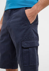 Męskie Szorty Cargo Mustang Houston Cargo Shorts Navy Blazer 1016460 5324