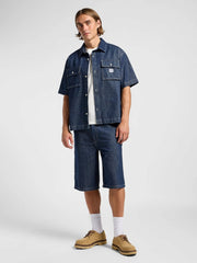 Męskie Szorty Lee Carpenter Skater Short Rinse 112364164