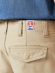 MESKIE SZORTY WRANGLER CASEY CARGO SHORT SADDLE 112350908