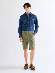 Męskie Szorty Wrangler Chino Shorts Dusty Olive 112377831