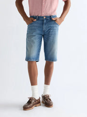 MESKIE SZORTY WRANGLER COLTON SHORTS HARBOR BLUE 112378707