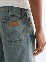 Męskie Szorty Jeansowe Wrangler Cowboy Shorts Canyon Shade 112378440