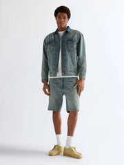 Męskie Szorty Jeansowe Wrangler Cowboy Shorts Canyon Shade 112378440