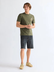 Męskie Szorty Jeansowe Wrangler Cowboy Shorts Pine 112378442