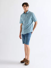 Męskie Szorty Wrangler Texas Shorts Stormforge Blue 112377789