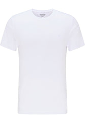 Męski T-Shirt Koszulka Logo Mustang Alex C Embroidery Tee General White 1015050 20045