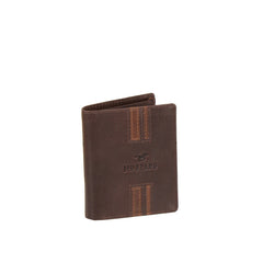 Skórzany Portfel Męski Mustang Asti Wallet Dark Brown 06.101176