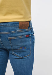 Spodnie Jeansowe Męskie Mustang Atlanta Super Skinny Denim Blue 1013679 5000 582