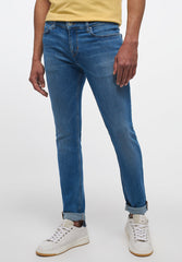 Spodnie Jeansowe Męskie Mustang Atlanta Super Skinny Denim Blue 1013679 5000 582
