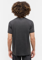 Mustang Austin Męski T-shirt Koszulka Logo Pirate Black 1015662 4088