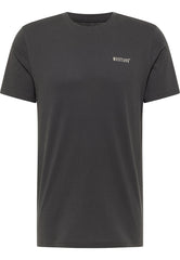 Mustang Austin Męski T-shirt Koszulka Logo Pirate Black 1015662 4088