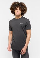 Mustang Austin Męski T-shirt Koszulka Logo Pirate Black 1015662 4088