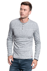 Męski Longsleeve Mustang Adrian H Henley 1011363 4136