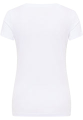 MUSTANG Alina C Logo Tee Damski T-shirt Koszulka General White 1013222 20451