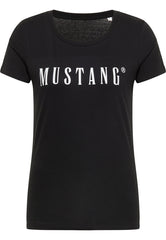 T-Shirt Damski Mustang Alina C Tee Logo Black 1013222 4142