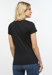 T-Shirt Damski Mustang Alina C Tee Logo Black 1013222 4142