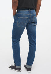 Mustang Boston Męskie Spodnie Jeansowe Denim Blue 1013756 5000 582