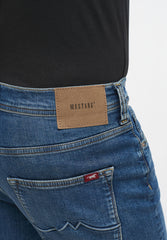 Mustang Boston Męskie Spodnie Jeansowe Denim Blue 1013756 5000 582