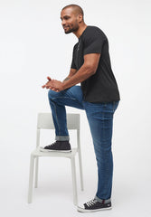 Mustang Boston Męskie Spodnie Jeansowe Denim Blue 1013756 5000 582