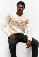 Męski Sweter Klasyczny Mustang Bloomfield Light Gray 1015482 3003