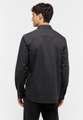 Mustang Canton Męska Koszula na Guziki Elegancka Pirate Black 1015618 4088