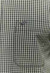 Mustang Chester Gingham Męska Koszula w Kratę na Guziki Elegancka Green Check 1015613 12636