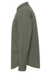 Mustang Chester Gingham Męska Koszula w Kratę na Guziki Elegancka Green Check 1015613 12636