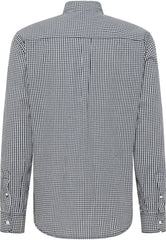 Mustang Chester Męska Koszula w Kratę Gingham Blue Check 1015613 12635