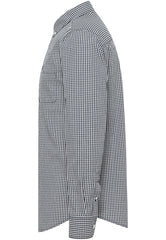 Mustang Chester Męska Koszula w Kratę Gingham Blue Check 1015613 12635