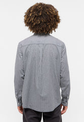 Mustang Chester Męska Koszula w Kratę Gingham Blue Check 1015613 12635