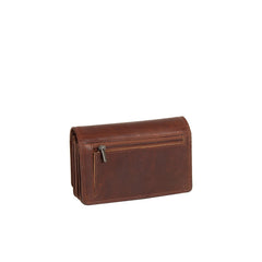 Skórzany Portfel Uniwersalny Mustang Como Wallet Top Opening Brown 06.103601