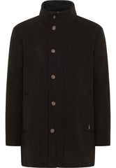 David Winter Coat Męski Płaszcz Ciepły Elegancki Mustang Black 1014179 4142