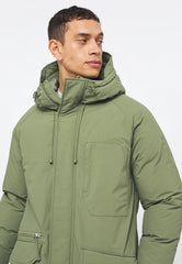 Daniel Washed Parka Mustang Four Leaf Clover 1013040 6352