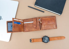 Skórzany Portfel Mustang Denimo Wallet Side Opening