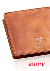 Skórzany Portfel Mustang Denimo Wallet Side Opening