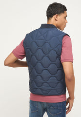 Męski Bezrękawnik Ciepły Mustang Dennis Light Padded Outer Space 1013494 5330