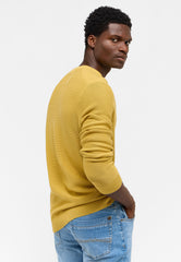 Sweter Elegancki Męski Mustang Elliot Logo Southern Moss 1015472 6450