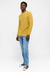 Sweter Elegancki Męski Mustang Elliot Logo Southern Moss 1015472 6450